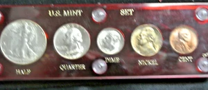 1947 D Brilliant Uncirculated Coin Year Set - Capital Holder Denver Mint - Picture 1 of 11