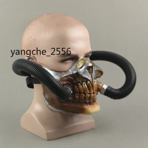 Mad Max COS Mask Halloween Performance Cosplay Props Helmet Funny Half Face Mask - Picture 1 of 9