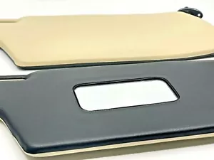 Sunvisor Sun Visors set with bracket for Porsche 911 Coupe 1969-1977 Black Beige - Picture 1 of 7