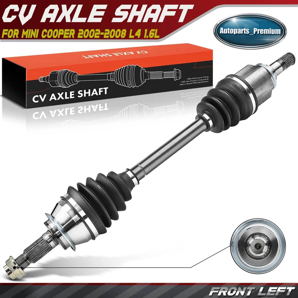 Conjunto de eje CV del lado del conductor delantero para Mini Cooper 2002-2008 L4 1,6 L 31607518239 Foto 1 de 4