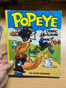 *RARE* 1967 "POPEYE COMIC ALBUM 1" ILLUSTRATED VINTAGE PAPERBACK BOOK (P3) - Picture 1 of 14