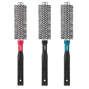 Cepillo de pelo corto redondo de metal estilo y volumen Conair para secado con soplado - Imagen 1 de 5