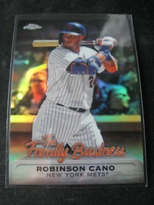 ROBINSON CANO 2019 Topps Chrome Update The Family Business #FBC-20 NY Mets - Picture 1 of 2