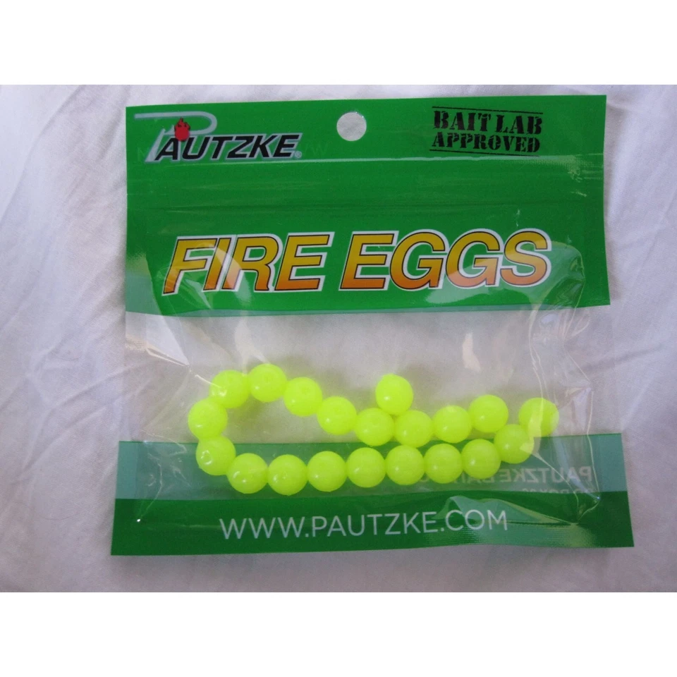 Pautzke FIRE EGGS GARLIC SCENTED Trout ALL SPECIES 60 eggs