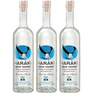 Raki von Kreta 3x 0,7l | 40% Vol. | ohne Anis | Aus Griechenland| Vollmundig - Bild 1 von 2