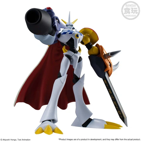 Bandai Shokugon Shodo Digimon Adventure Vol. 3 Action Figure - Omegamon Cover
