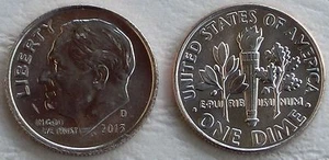 USA Dime 10 Cents 2013 Uncirculated - Picture 1 of 1