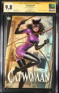 Catwoman #64 6/24 DC COMICS EXCLUSIVE CGC 9.8 NM SS SIGNED NATHAN SZERDY - Picture 1 of 2