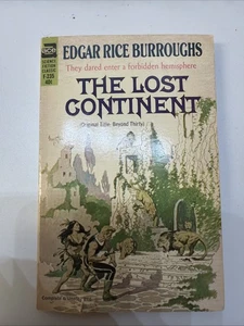 THE LOST CONTINENT Edgar Rice Burroughs ACE F-235 Pb - Picture 1 of 6