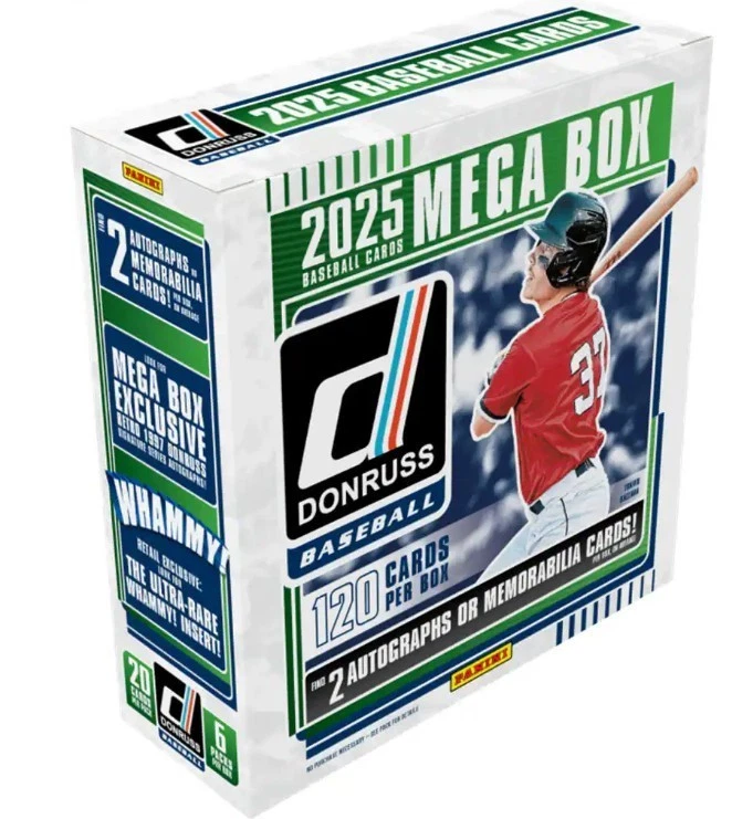 2025 Donruss Baseball Mega Box - 2 Autos or Mem Cards - Jesus Made / Nick Kurtz - Image 1 of 4