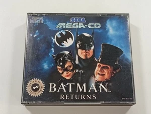 BATMAN RETURNS SEGA MEGA-CD (MCD) PAL-EURO (COMPLETE - GOOD CONDITION) - Picture 1 of 8