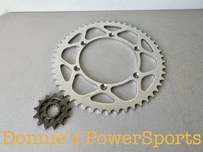 Kawasaki KX450 19-26 Sunstar Front Rear Sprocket Kit Aluminum 13T 50T OEM 190 - Image 1 of 3