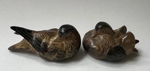 Otagiri Doves, Birds, Resting Mated Pair, Vintage Ceramic Made in Japan TC - Picture 1 of 11