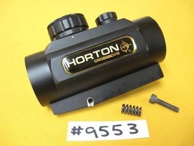 Mira de punto rojo de 3 puntos de montaje integral para ballesta Horton (SS061) Foto 1 de 4