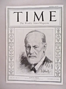 Time Magazine - October 27, 1924 ~~ Sigmund Freud - Bild 1 von 5