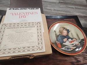 Jessie Wilcox Smith Collector Plate "Valentine's Day" Childhood Holiday #4 - Picture 1 of 2