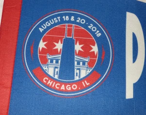 Pearl Jam - 2018 - Home x Away Shows Tour - Chicago - Wrigley Field - Pennant - Picture 1 of 5