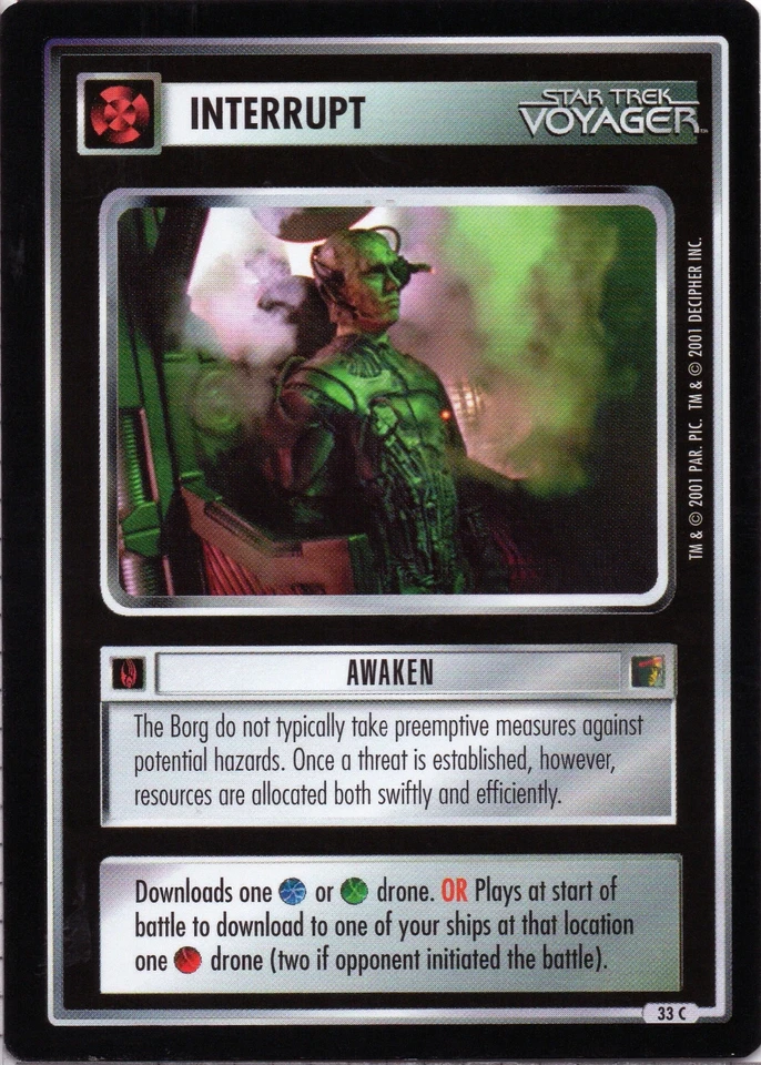 Star Trek CCG Awaken Near-Mint/NM Common – The Borg 2001 - Image 1 of 1