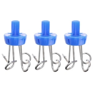 Ganchos de soporte de poste de infusión de 3 piezas ganchos de estante de infusión vertical - Imagen 1 de 12
