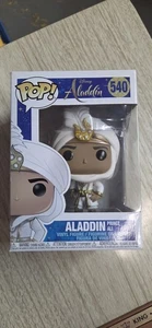 Funko Pop! Vinyl: Disney - Aladdin (Prince Ali) #540 W/ Protector  - Picture 1 of 6