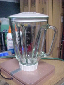 Kenmore vintage glass blender jar only. 5 cup with base and lid - Picture 1 of 5