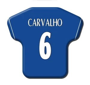 Calamita Simile a T-Shirt Calcio Stagione 2004/2005 Chelsea 6 Ricardo Carvalho - Imagen 1 de 9