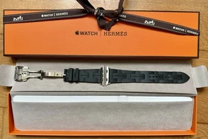 Bracelet HERMES pour Apple Watch - modele Kilim boucle déployante + boite - Neuf - Zdjęcie 1 z 16