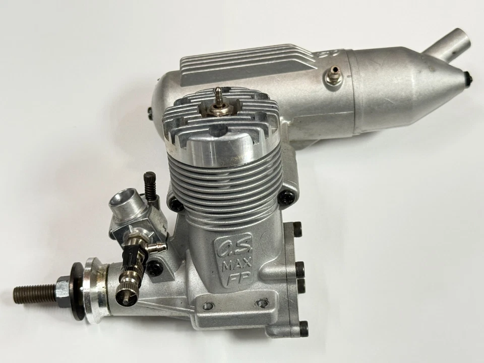 Excellent O.S. OS .40 40 FP Two Stroke Nitro RC Remote Control Airplane Engine - Image 1 of 2