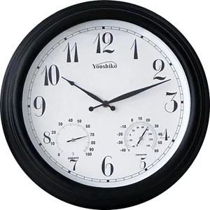 Reloj al aire libre vintage impermeable reloj de jardín para patio, cerca de piscina 38 cm - Imagen 1 de 5
