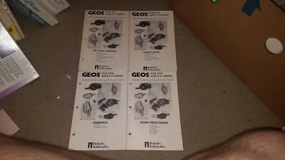 DE COLECCIÓN APPLE II SERIE COMPUTER GEOS BERKELY SOFTWORKS GUÍAS DE REFERENCIA LIBROS ~ Foto 1 de 4