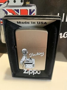 ZIPPO SMOKING PIANISTA   LIMITED EDITION 10F027  NUOVO - Picture 1 of 3