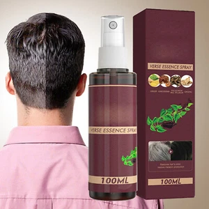 1pcs Multiflorum Gray Hair Reverse Essence Spray Restore Black Hair Serum Oil US - Picture 1 of 15