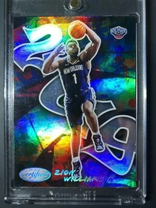 Graffiti novato #7 certificado Zion Williamson Panini 2019-20 - Imagen 1 de 2