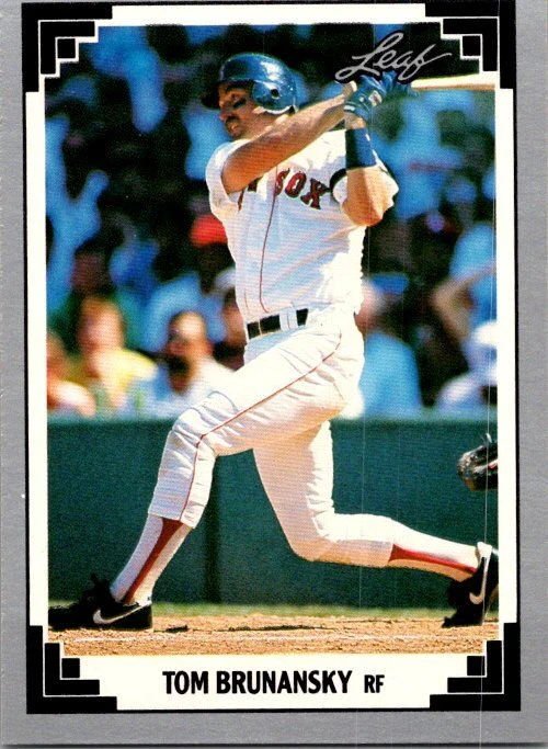 1991 Leaf Baseball 164 Tom Brunansky - Image 1 of 1