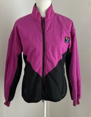 Bellwether Vintage 1990’s Pink/Black Shell Ski Jacket Sz M - Image 1 of 4