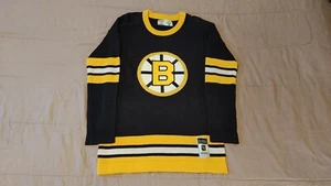 Boston Bruins Black CCM Men's Size Large NHL Hockey Jersey Sweater - Picture 1 of 5