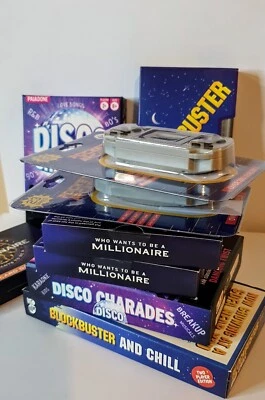 Games Quiz Family Games Charades Card Gifts Fun Joblot Bundle Arcade RRP c £62 - Image 1 of 4