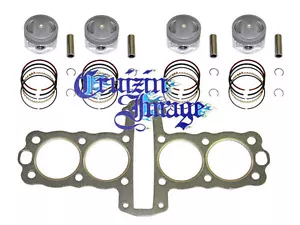 81-83 KAWASAKI GPZ550 KZ550 615cc BIGBORE PISTONS KIT 61mm PISTON 10-KZ550BB - Picture 1 of 1