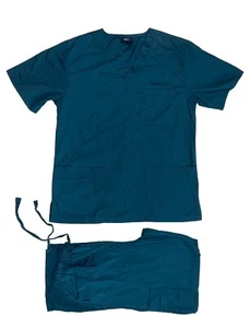 Medical Scrubs Set - Men's Small (Turquoise) - Picture 1 of 1