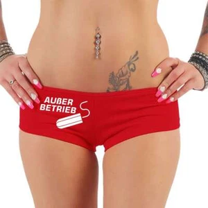 Panty de mujer Hotpants con refrán fuera de servicio refranes original regalo divertido - Imagen 1 de 4