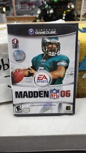 MADDEN NFL 06 FOOTBALL 2006 NINTENDO GAMECUBE VIDEO GAME IN BOX NO MANUAL - Picture 1 of 5