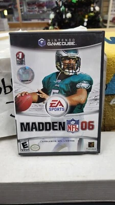 MADDEN NFL 06 FOOTBALL 2006 NINTENDO GAMECUBE VIDEO GAME IN BOX NO MANUAL - Image 1 of 4