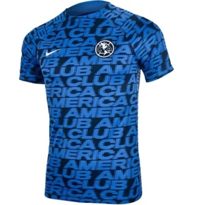 Sz M- Nike Club America 2022-23 DF Pre-Match Men's Slim Fit Jersey, Armory Navy. - Picture 1 of 2