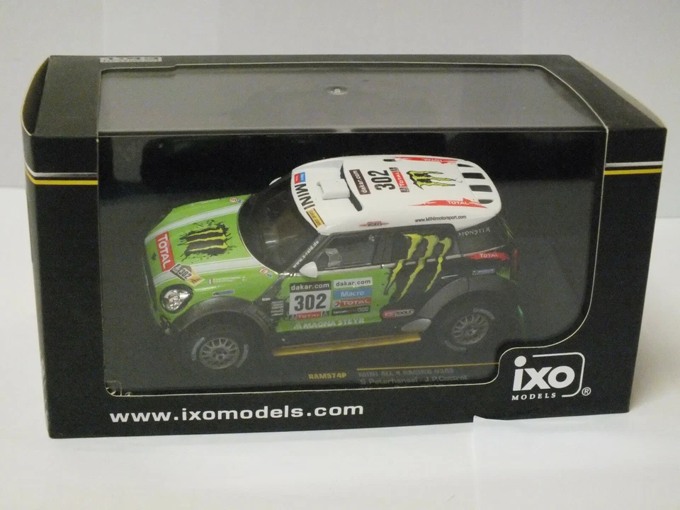 MINI ALL 4 RACING N.302 WINNER DAKAR 1/43  Ixo - Immagine 1 di 1