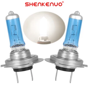 H7 halogen Headlight Low Beam Bulbs For Hyundai Tucson Sport Utility 2016-2021 - Picture 1 of 11