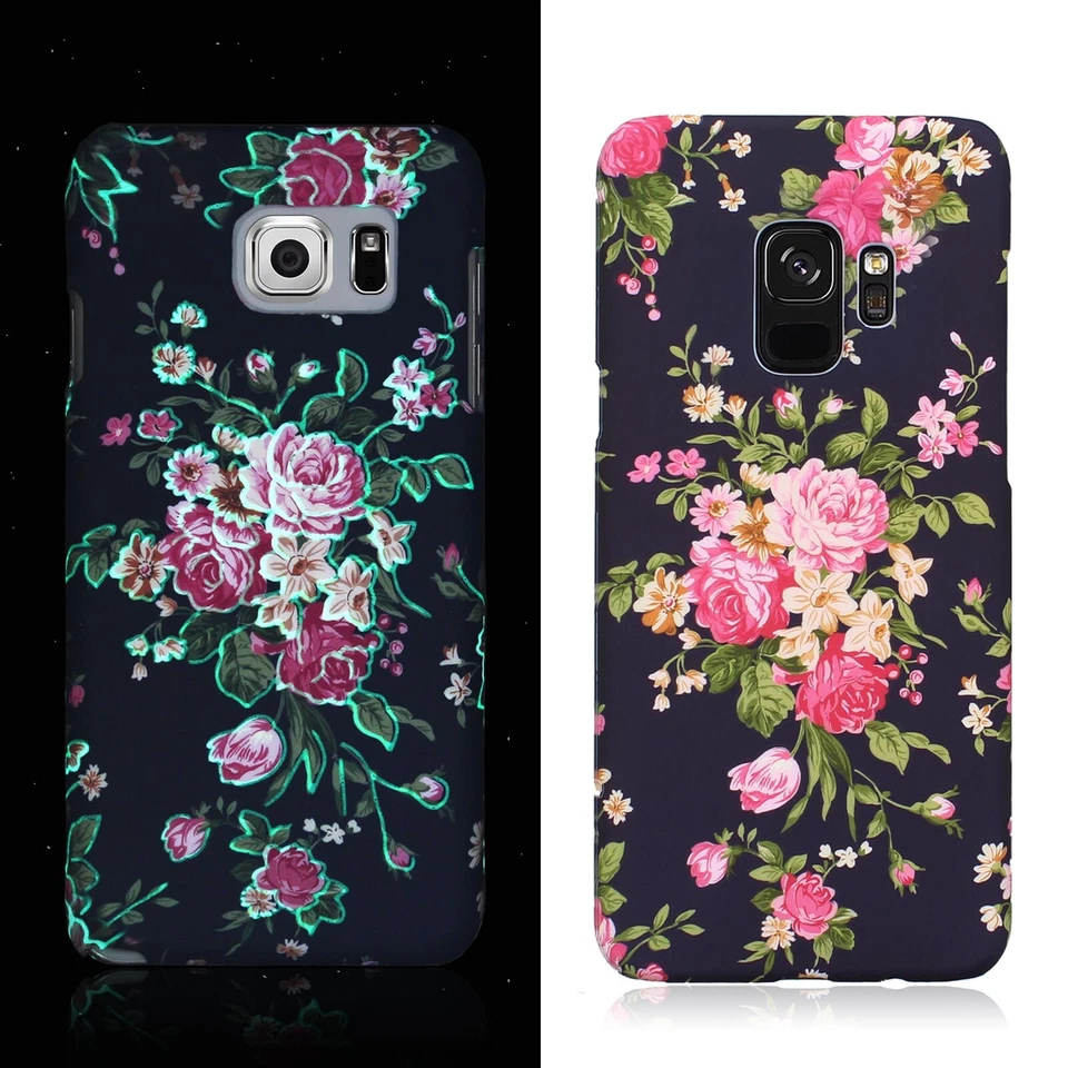 Funda Bonita Genial para Niñas, para Samsung Galaxy S10/S9/S8 Plus, Brilla en la Oscuridad Foto 1 de 4