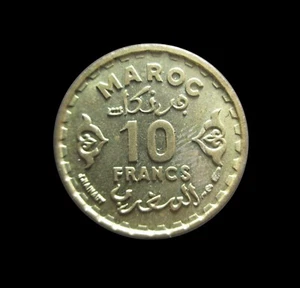 MOROCCO 10 FRANCS 1371 1951 KM Y49 #387# - Picture 1 of 2