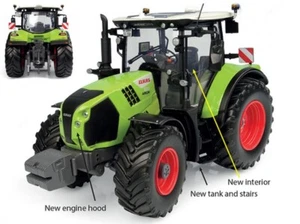 Claas Arion 530 Tractor Model 1:32 6645 Universal Hobbies - Picture 1 of 1