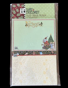 Mary Engelbreit Christmas Self Stick Notes 2 Pads Santa Claus Checking His List - Picture 1 of 7