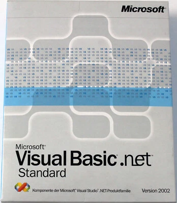 RARITÄT - Microsoft Visual Basic 2002 Standard - Windows - Deutsch - 046-00746 - Bild 1 von 4